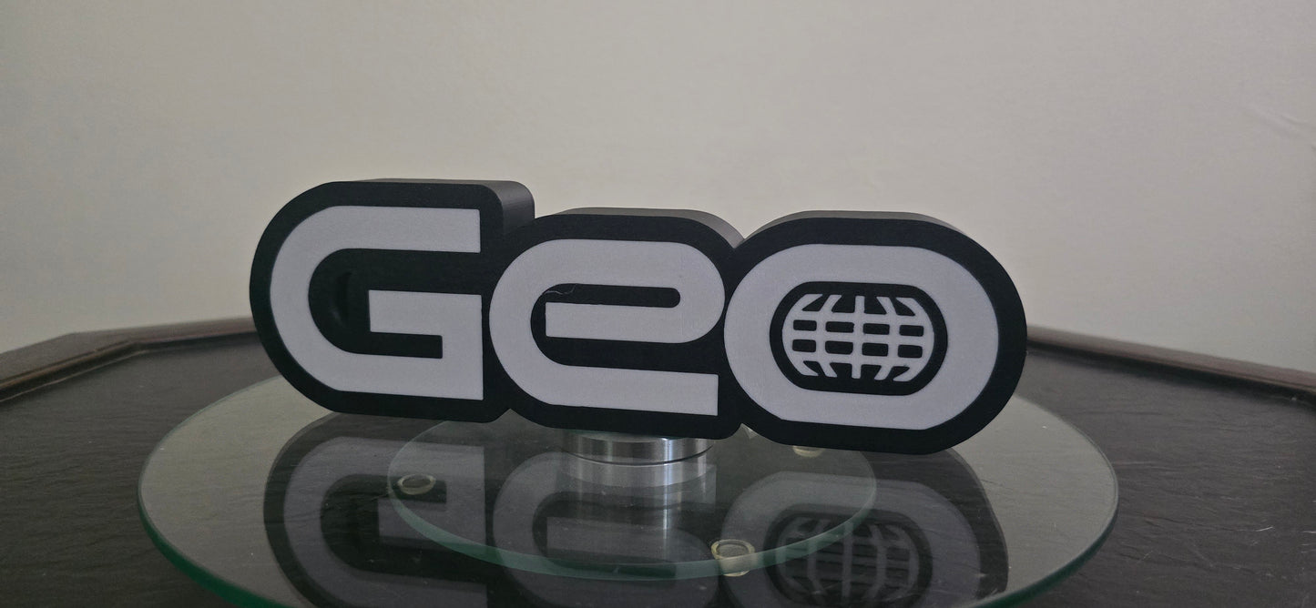 3D printed Geo Light Box